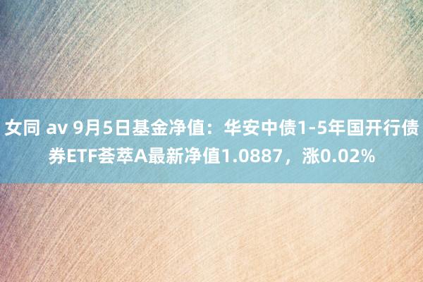 女同 av 9月5日基金净值：华安中债1-5年国开行债券ETF荟萃A最新净值1.0887，涨0.02%