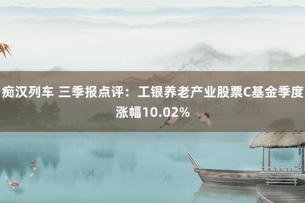 痴汉列车 三季报点评：工银养老产业股票C基金季度涨幅10.02%