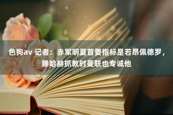 色狗av 记者：赤军明夏首要指标是若昂佩德罗，滕哈赫抓教时曼联也专诚他